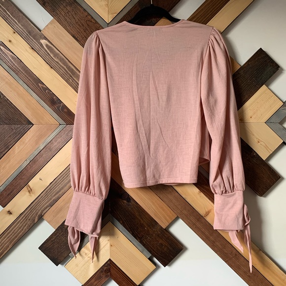 TopShop Wrap shirt - Picture 2 of 3